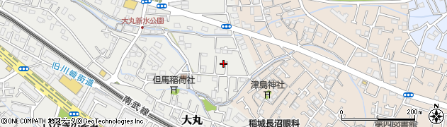 東京都稲城市大丸269周辺の地図