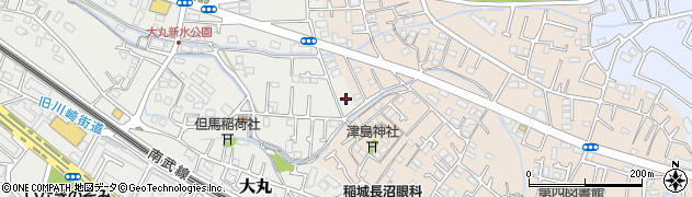 東京都稲城市大丸290周辺の地図