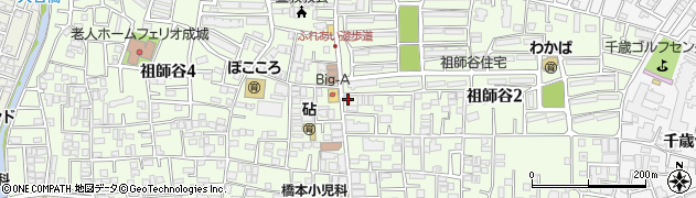 東京都世田谷区祖師谷2丁目3-13周辺の地図