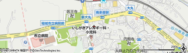 東京都稲城市大丸1070周辺の地図