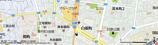 福井県敦賀市白銀町10周辺の地図