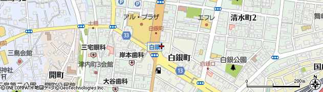 福井県敦賀市白銀町10-18周辺の地図