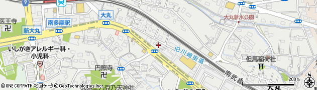 東京都稲城市大丸516周辺の地図