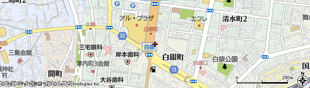 福井県敦賀市白銀町10-19周辺の地図