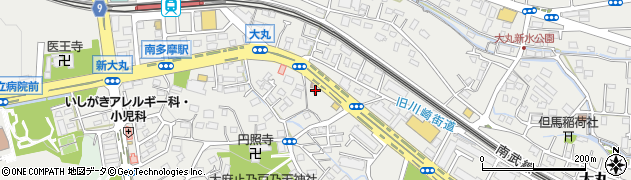 東京都稲城市大丸521周辺の地図