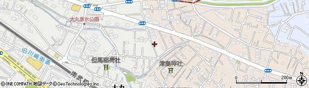 東京都稲城市大丸292周辺の地図