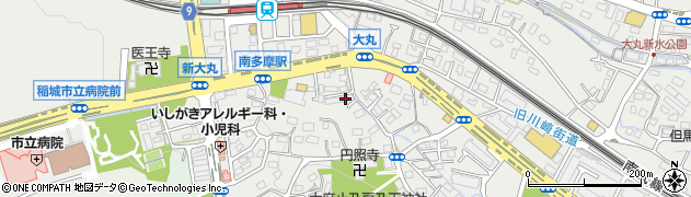 東京都稲城市大丸904周辺の地図