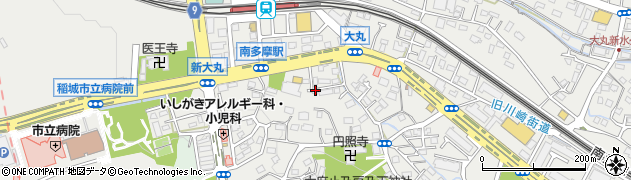 東京都稲城市大丸911周辺の地図