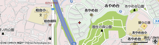 千葉県千葉市稲毛区あやめ台3周辺の地図