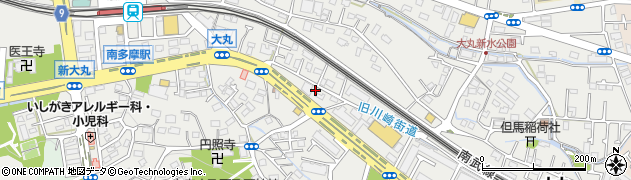 東京都稲城市大丸515周辺の地図