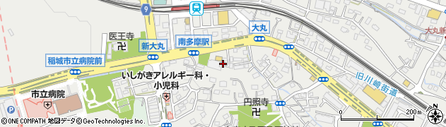 東京都稲城市大丸912周辺の地図