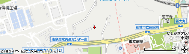 東京都稲城市大丸1445-9周辺の地図
