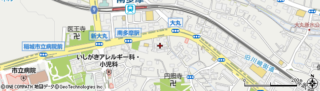 東京都稲城市大丸907周辺の地図