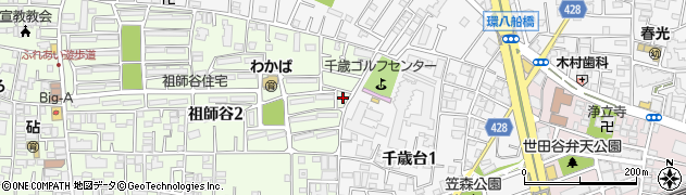 東京都世田谷区祖師谷2丁目6-3周辺の地図
