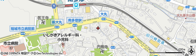 東京都稲城市大丸907-1周辺の地図
