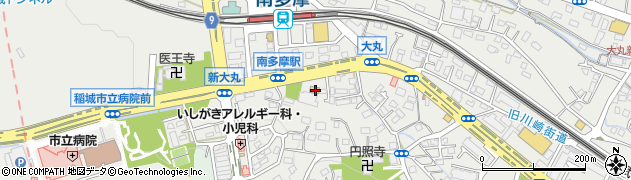 東京都稲城市大丸917周辺の地図