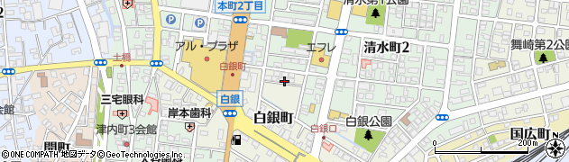 福井県敦賀市白銀町9周辺の地図