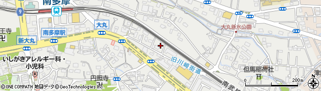 東京都稲城市大丸492周辺の地図