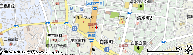 福井県敦賀市白銀町10-22周辺の地図