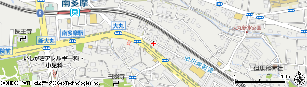 東京都稲城市大丸513周辺の地図