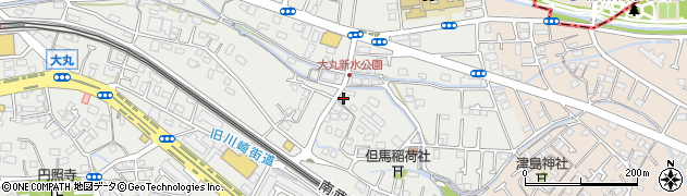 東京都稲城市大丸259周辺の地図
