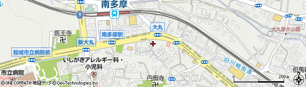 東京都稲城市大丸927周辺の地図