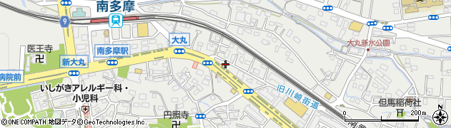 東京都稲城市大丸513-3周辺の地図
