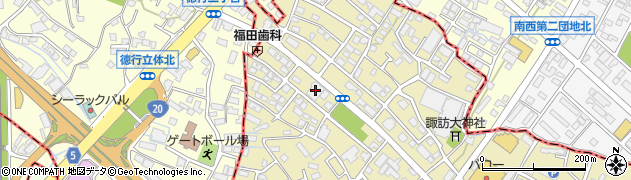 格安タイヤショップトレッド山梨甲府店周辺の地図