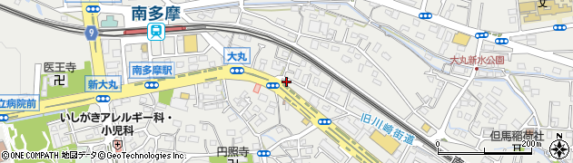 東京都稲城市大丸512-1周辺の地図