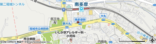 東京都稲城市大丸1030周辺の地図