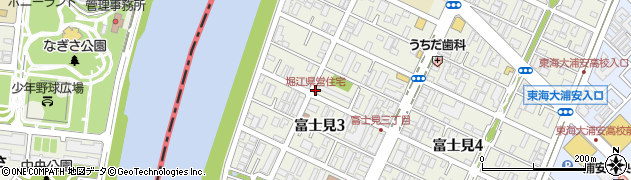 堀江県営住宅周辺の地図