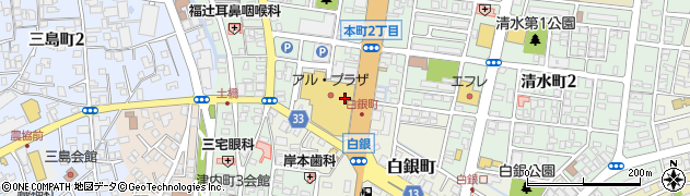 福井県敦賀市白銀町11周辺の地図