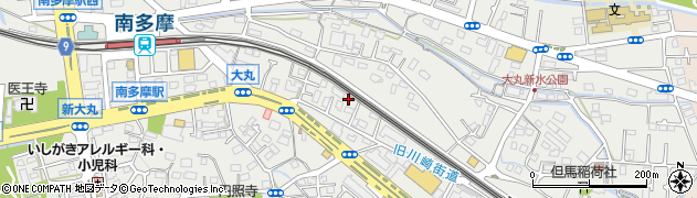 東京都稲城市大丸496周辺の地図