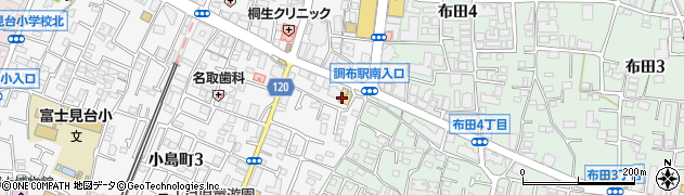バーミヤン 調布駅南店周辺の地図