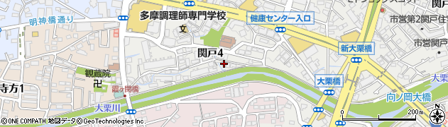 マッサージ・レイス治療院・多摩稲城周辺の地図