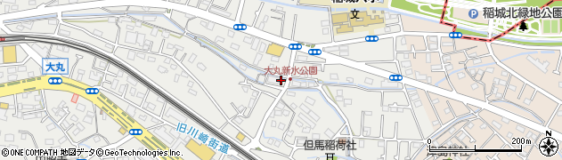 東京都稲城市大丸373-3周辺の地図
