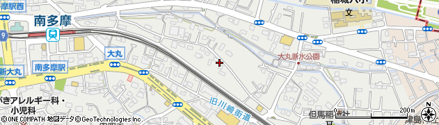 東京都稲城市大丸486周辺の地図