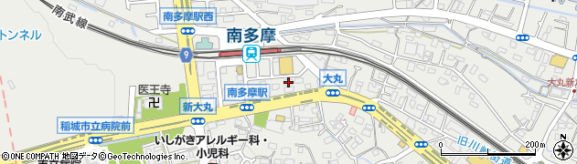 東京都稲城市大丸1004周辺の地図