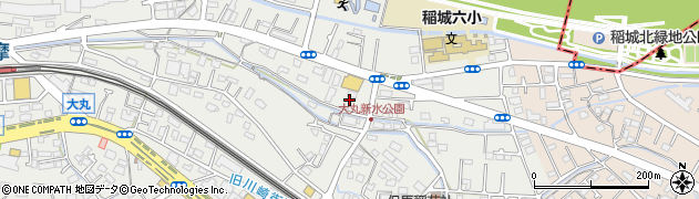 東京都稲城市大丸316周辺の地図