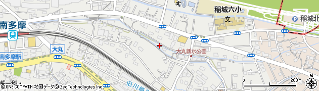 東京都稲城市大丸373周辺の地図