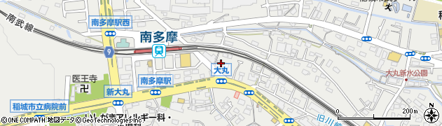 東京都稲城市大丸942周辺の地図