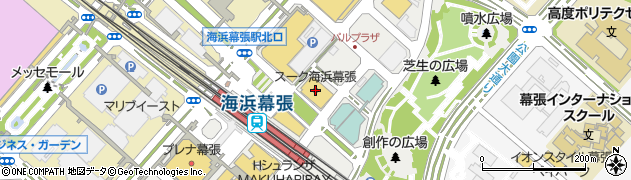 快活CLUB海浜幕張店周辺の地図