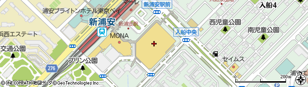 麺屋 土竜 新浦安周辺の地図
