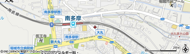 東京都稲城市大丸959-1周辺の地図