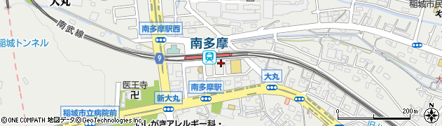 東京都稲城市大丸1014周辺の地図
