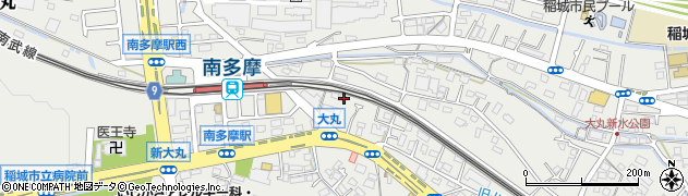 東京都稲城市大丸944周辺の地図