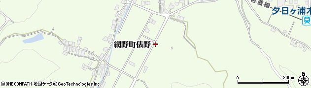 京都府京丹後市網野町俵野周辺の地図