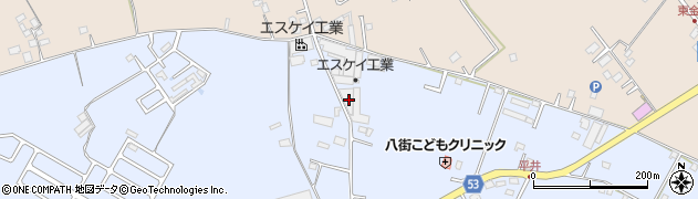 千葉県八街市東吉田503周辺の地図