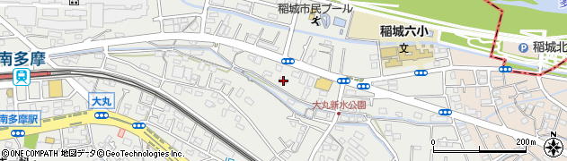 東京都稲城市大丸322周辺の地図