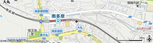 東京都稲城市大丸959周辺の地図